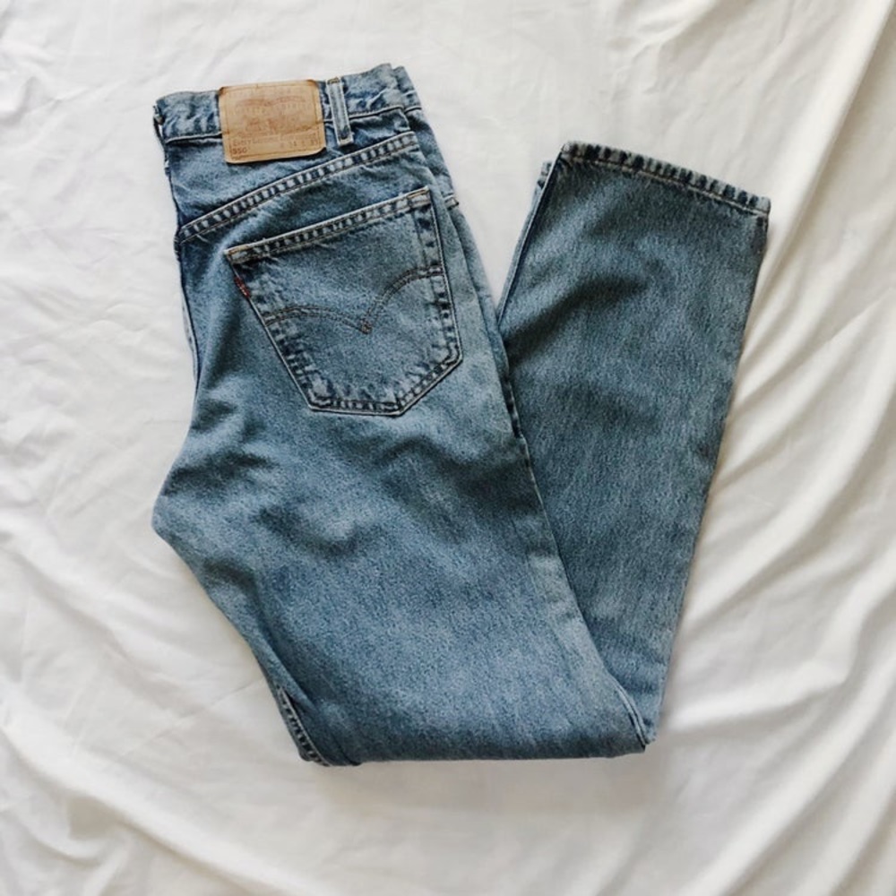 Vintage Levi’s 550 boyfriend jeans